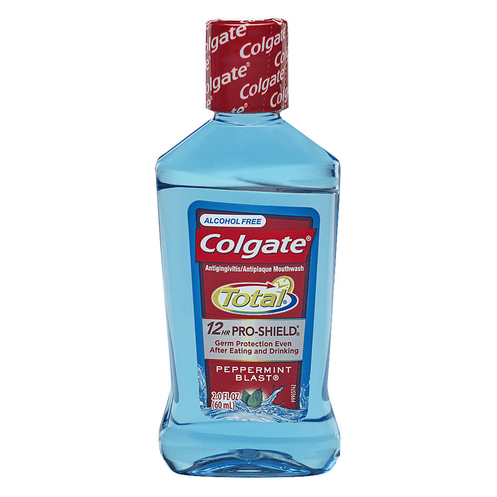 Colgate Total Advanced Pro-Shield Travel Size Mouthwash, Peppermint, 2.0 Oz